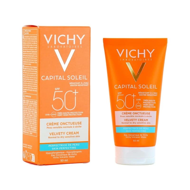 Vichy Capital Soleil Creme Onctueuse Perfectrice SPF50+