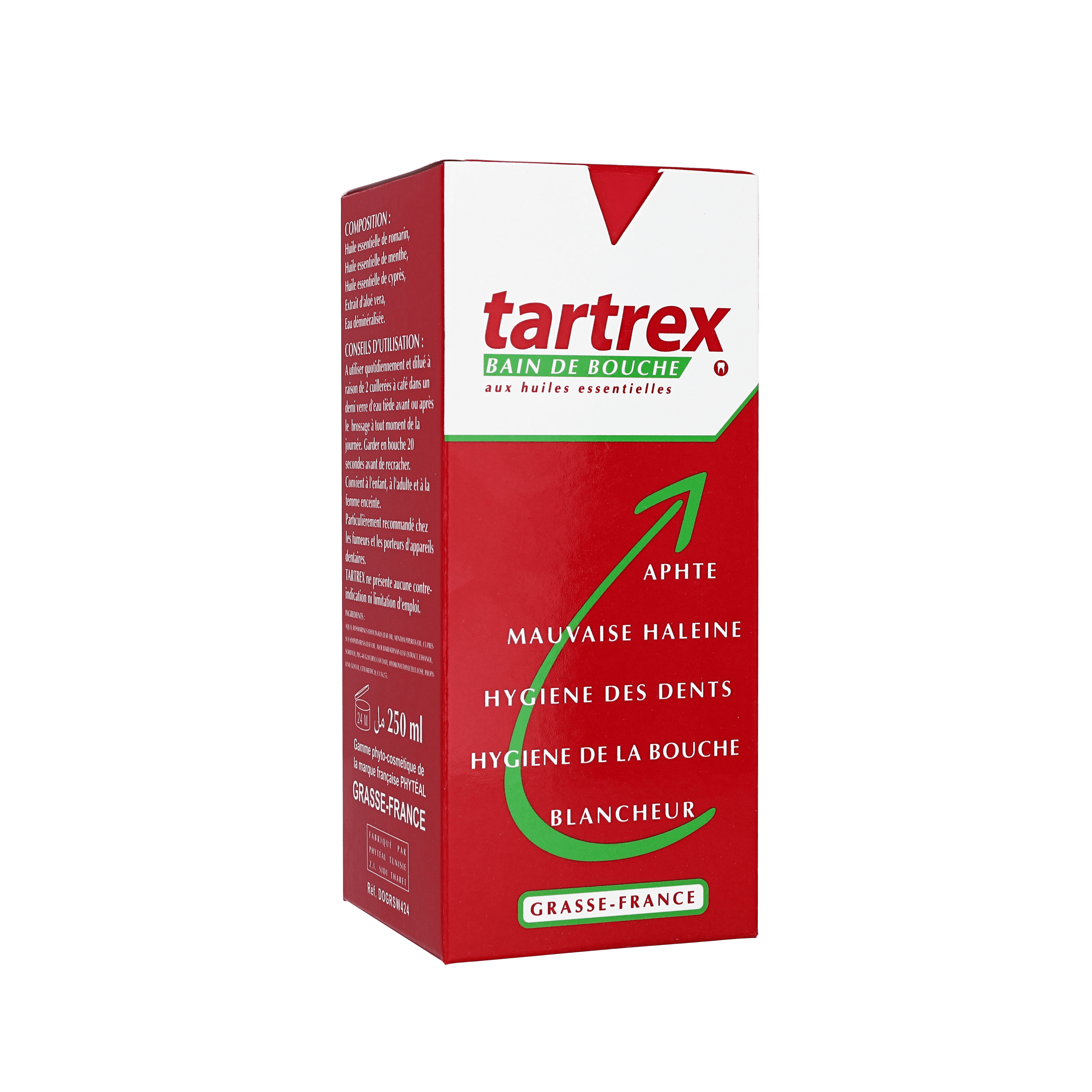 Tartrex Bain de Bouche aux Huiles Essentielles 250 ML