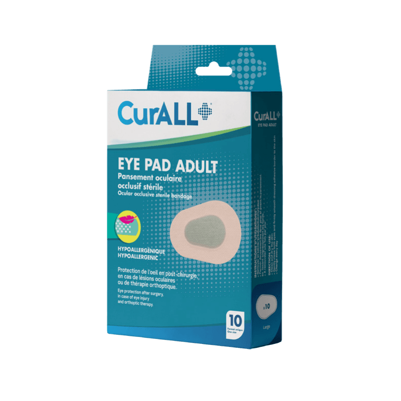 Curall Eye Pad Pansement Oculaire Large Adulte B10