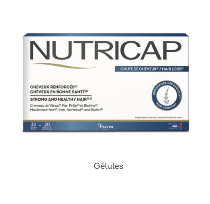Nutricap Anti Chute de Cheveux 30 Gelules