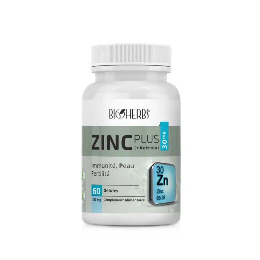 Bioherbs Zinc Plus BT 60 Gelules