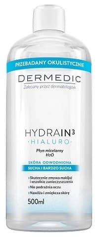 Dermedic Hydrain 3 Eau Micellaire 500ML