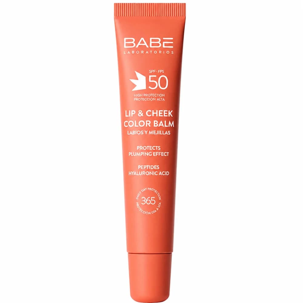 Babe Lip et Cheek Color Baume a Levres Repulpant SPF50 Nude 20 ML