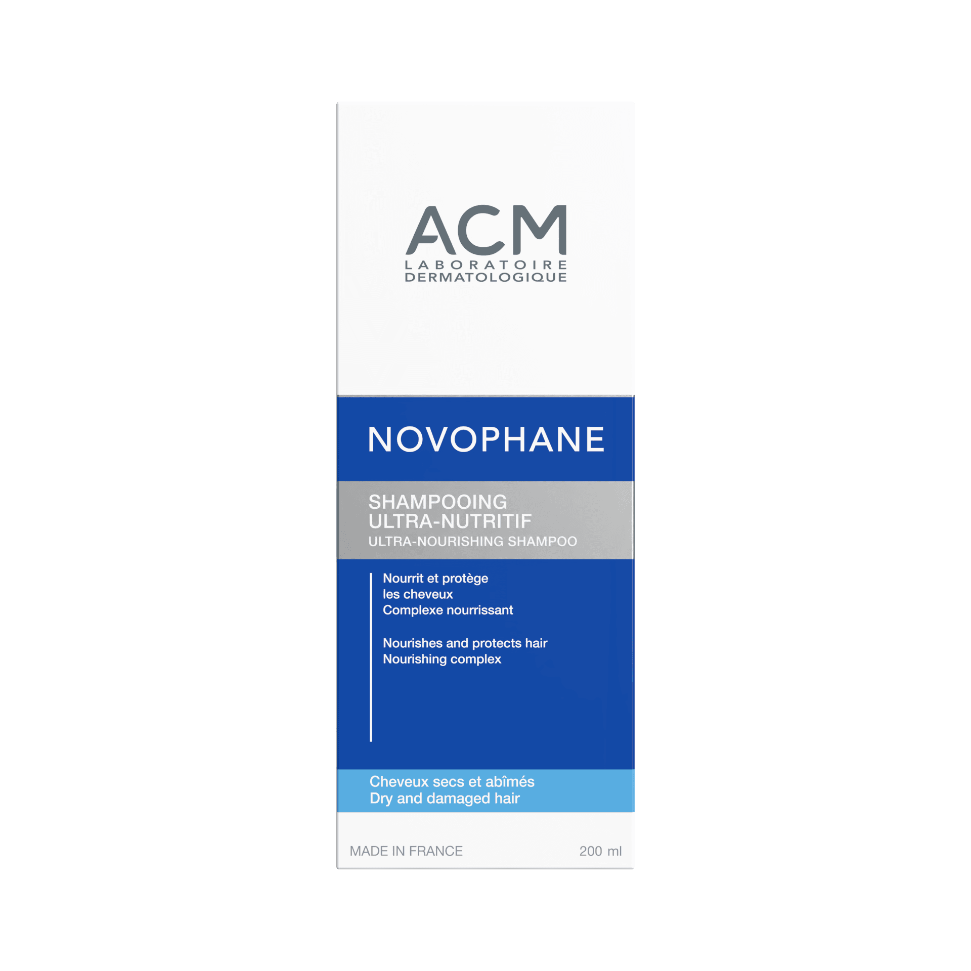 ACM Novophane Shampooing Ultra-nutritive Cheveux Secs 200ML