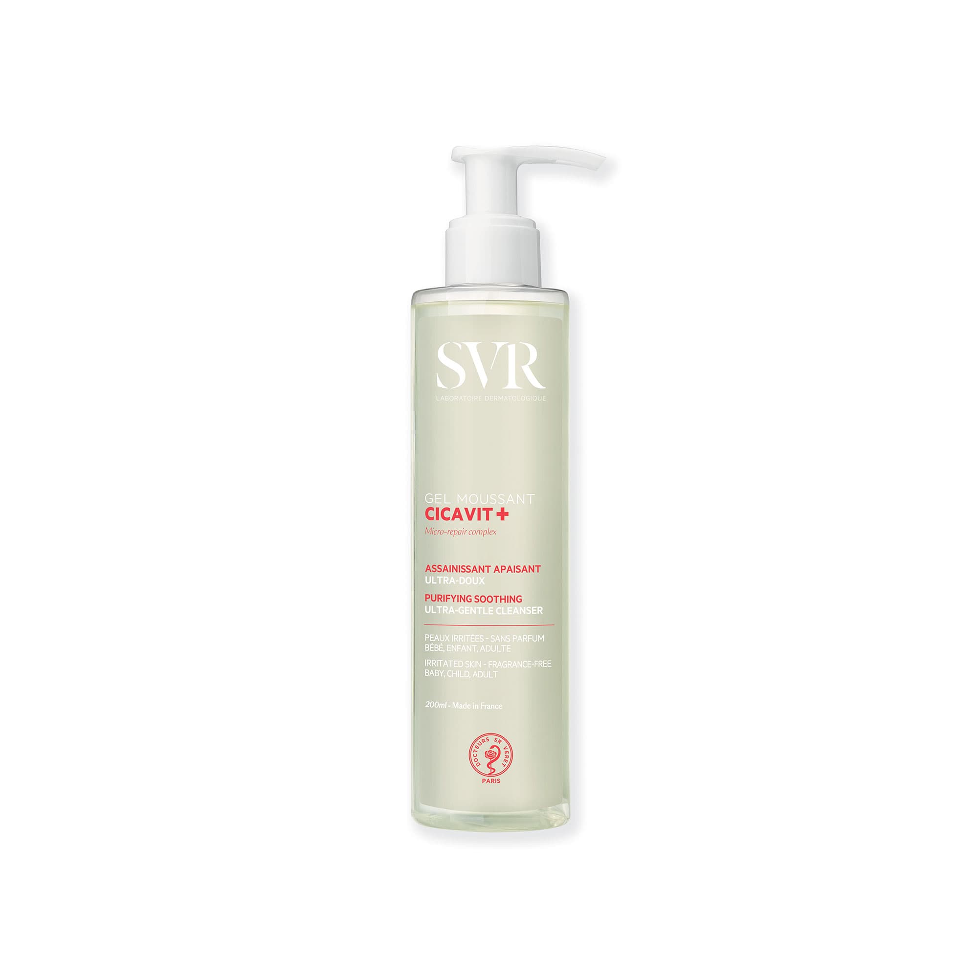 SVR Cicavit+ Gel Moussant 200ML