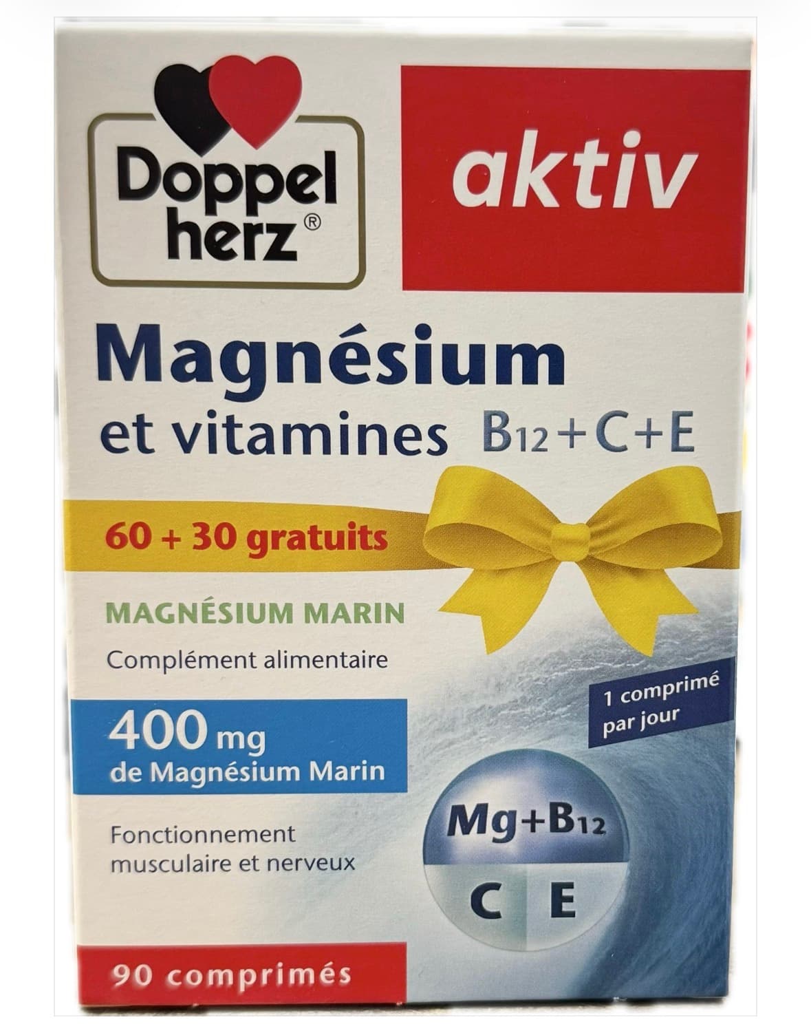 Aktiv Magnesium 60+30 Gratuits