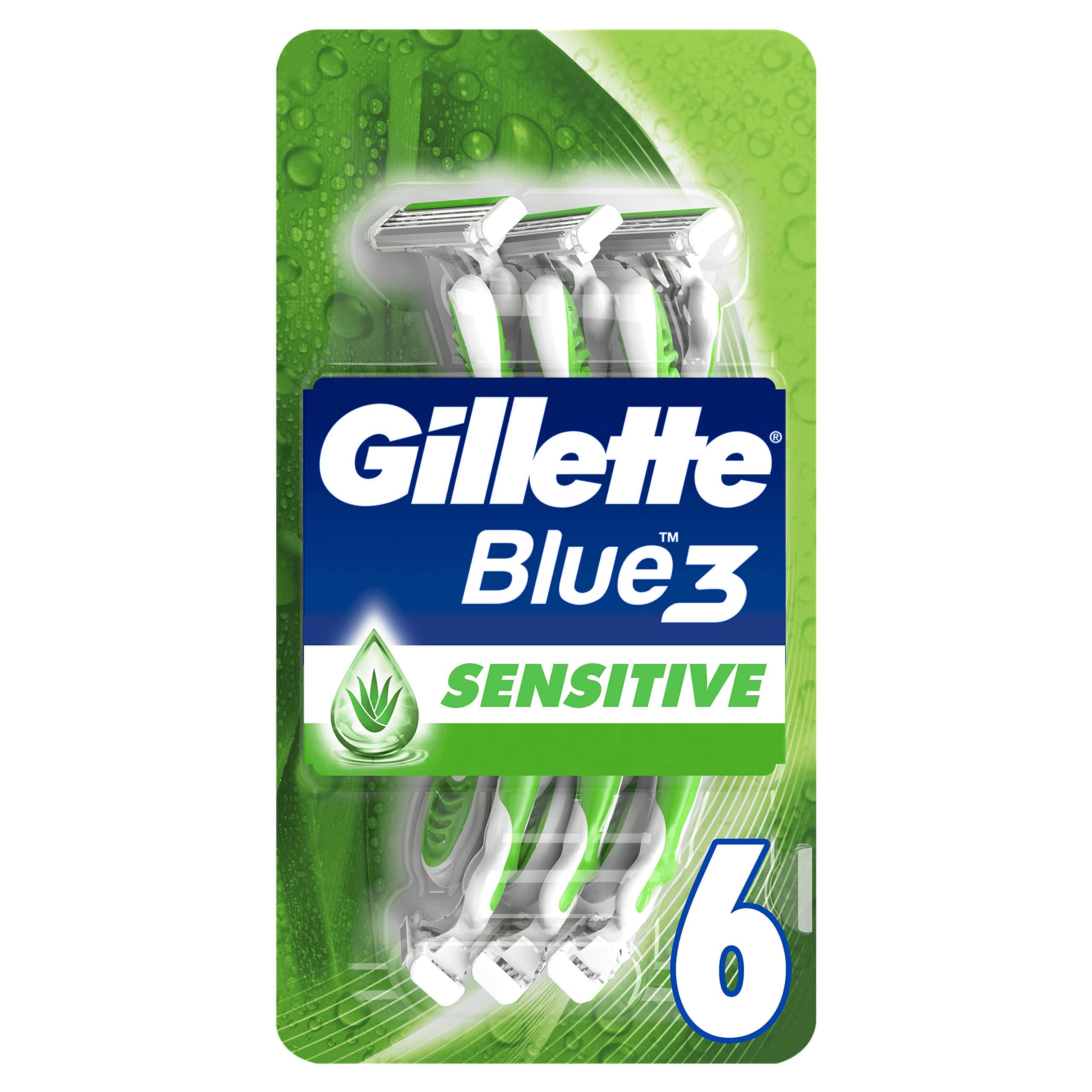 Gillette Blue 3 Sensitive BT 6