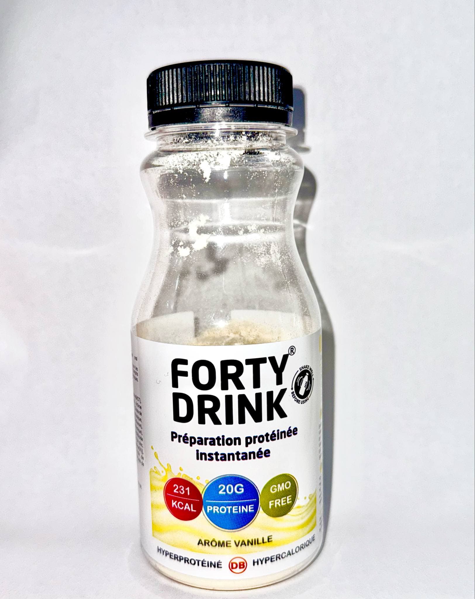 Forty Drink Preparation Proteinee Instantanee Fraise 49.3GR