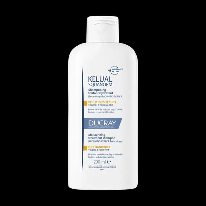 Ducray Kelual Squanorm Shampoing Pellicules Seches 400ML