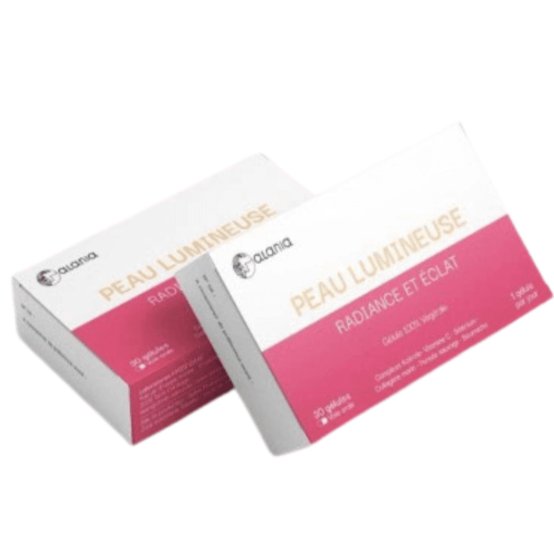 Alania Pack Peau Lumineuse Radiance et Eclat 30 Gelules +1MOIS Offert