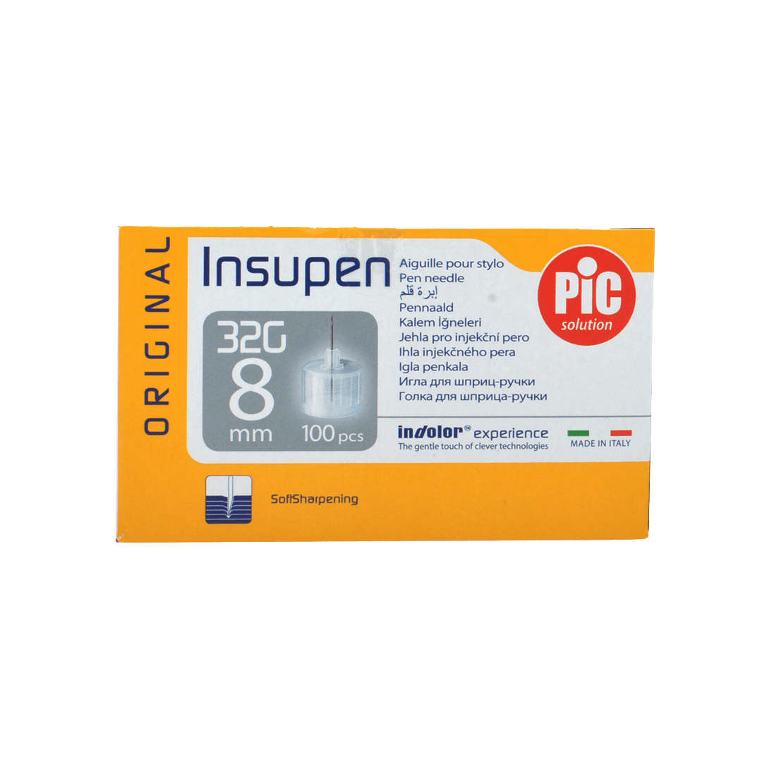PIC Insupen Aiguilles 32G 08MM B/100