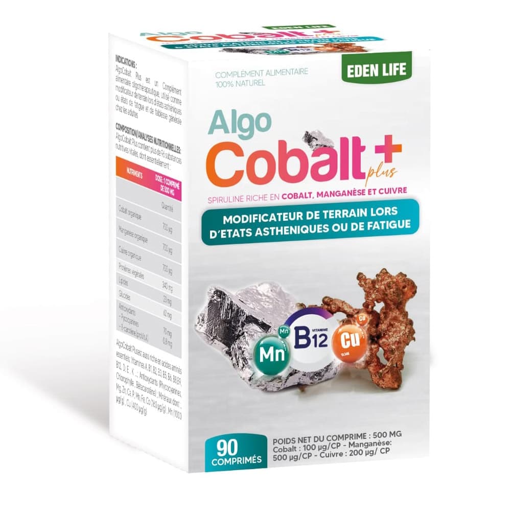 Eden Life Algo Cobalt Plus 90 Comprimes