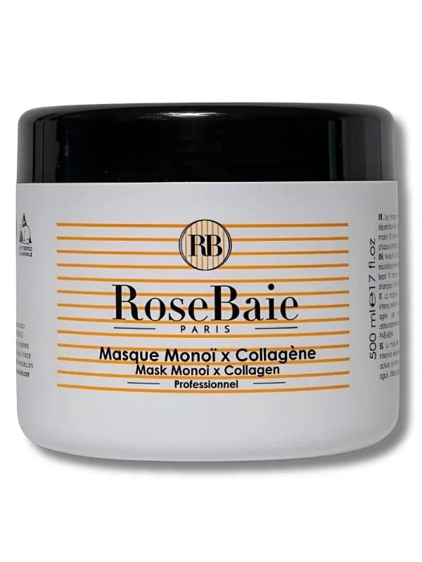 Rosebaie Masque Monoi et Collagene 500ML