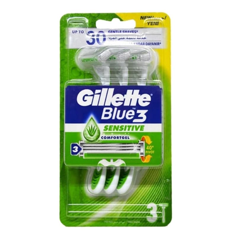 Gillette Rasoir Blue 3 Sensitive
