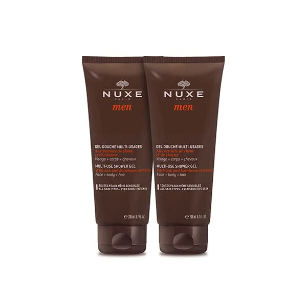Nuxe Men Gel Douche 200 ML Lot de 2