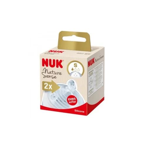 Nuk Tetines Nature Sens BT/2 0-6M