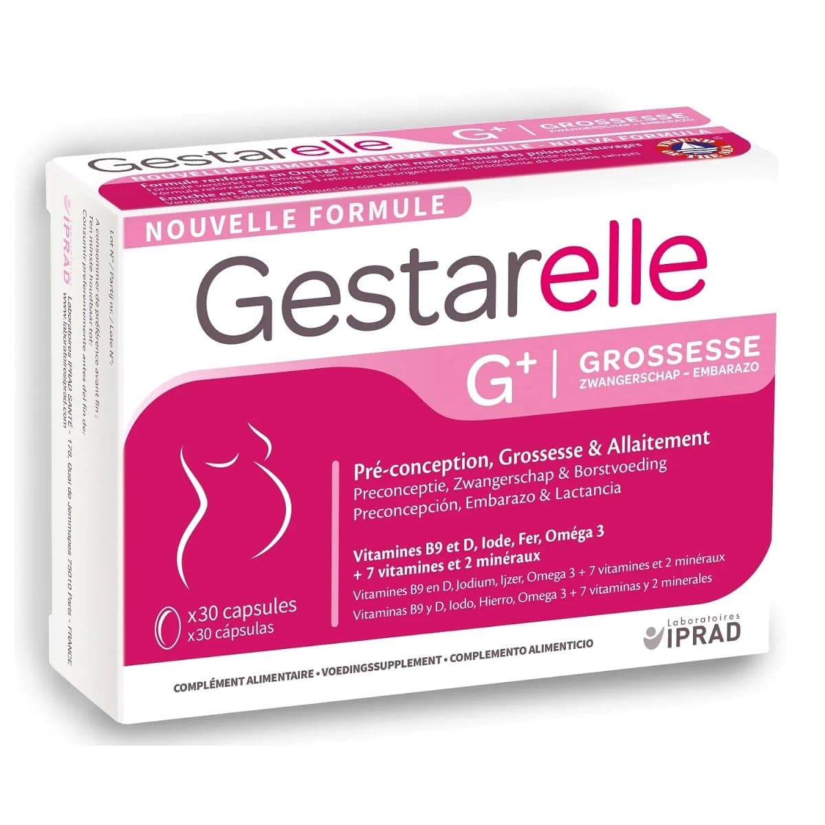 Gestarelle G Preconception et Grosssesse 30 Capsule