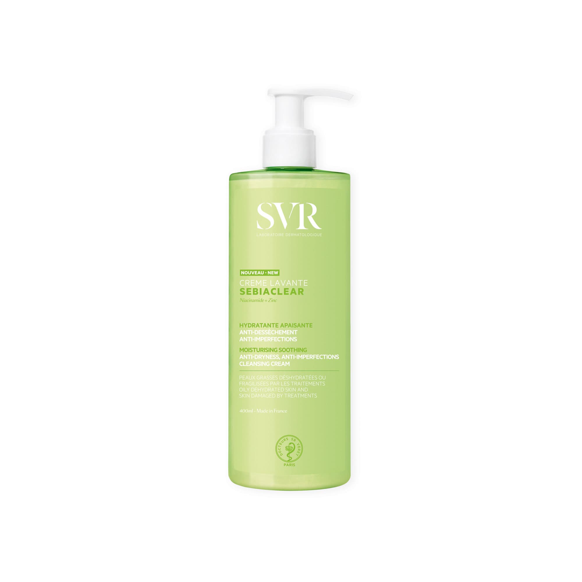 SVR Sebiaclear Creme Lavante Anti Imperfections 400M