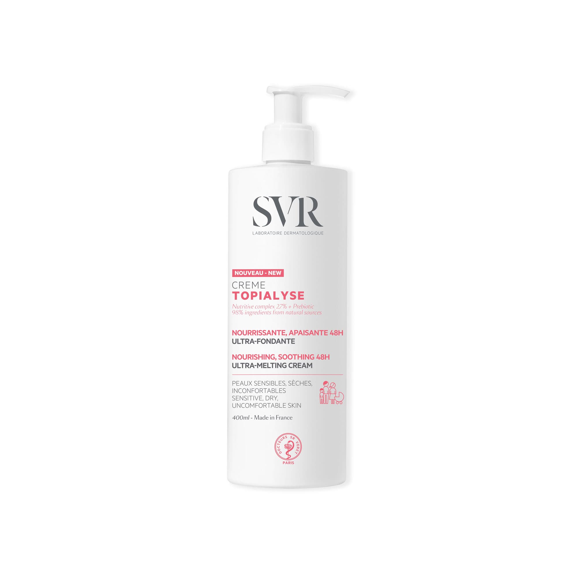 SVR Topialyse Creme Emolliente 400ML