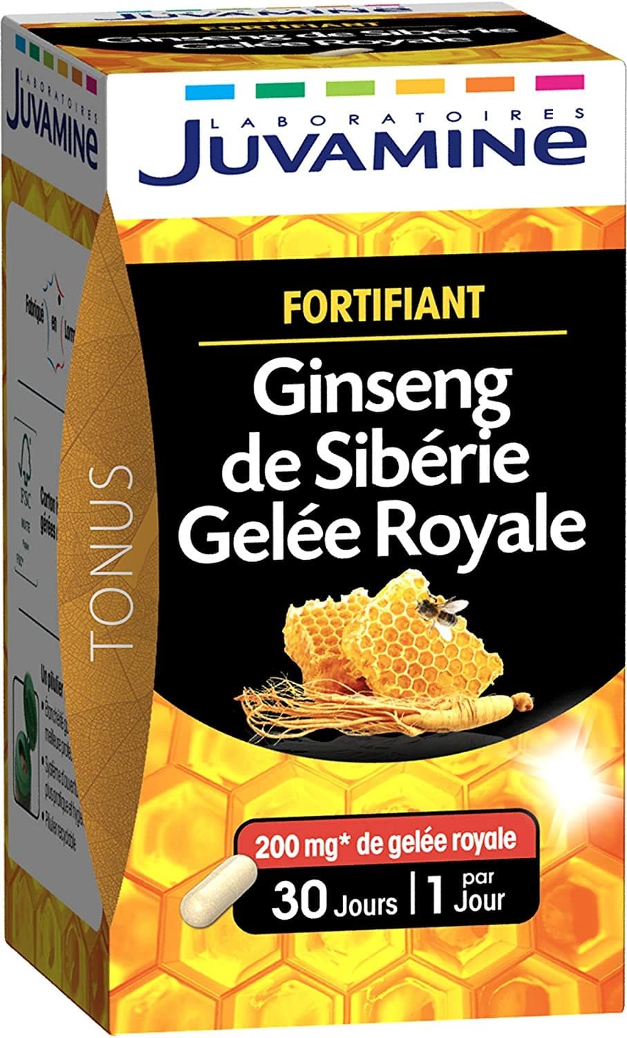 Juvamine Gelee Royale Ginseng 30 Gelules