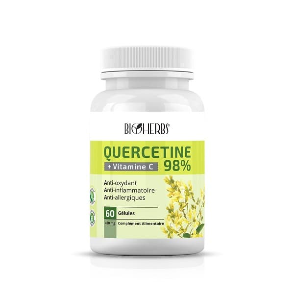 Bioherbs Quercetine + Vitamine C BT 60 Gelules